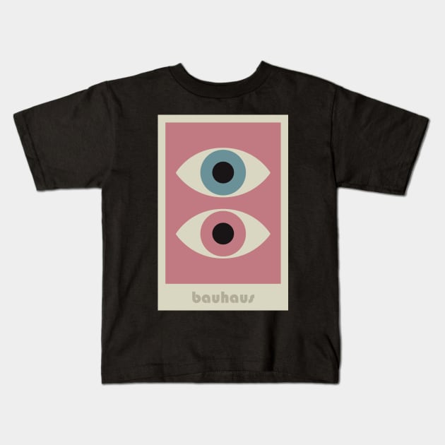 Bauhaus #106 Kids T-Shirt by GoodMoreInc